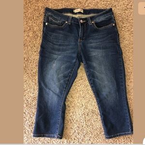 Seven7 Stretch Capris Jeans Size 12